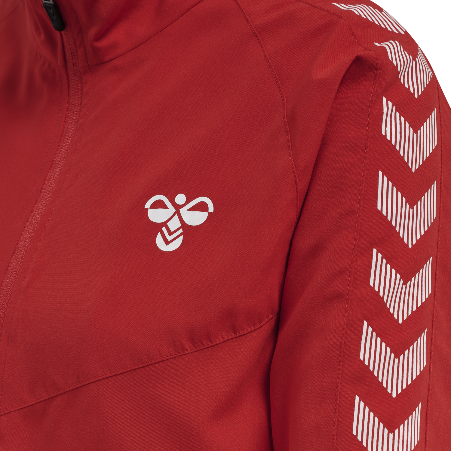 hmlGG12 TRACK JACKET WOMAN, AURA ORANGE, packshot