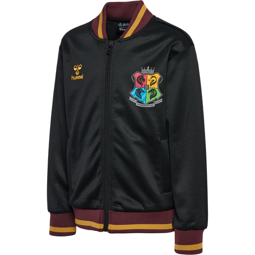 hmlHARRY POTTER ZIP JACKET, BLACK, packshot