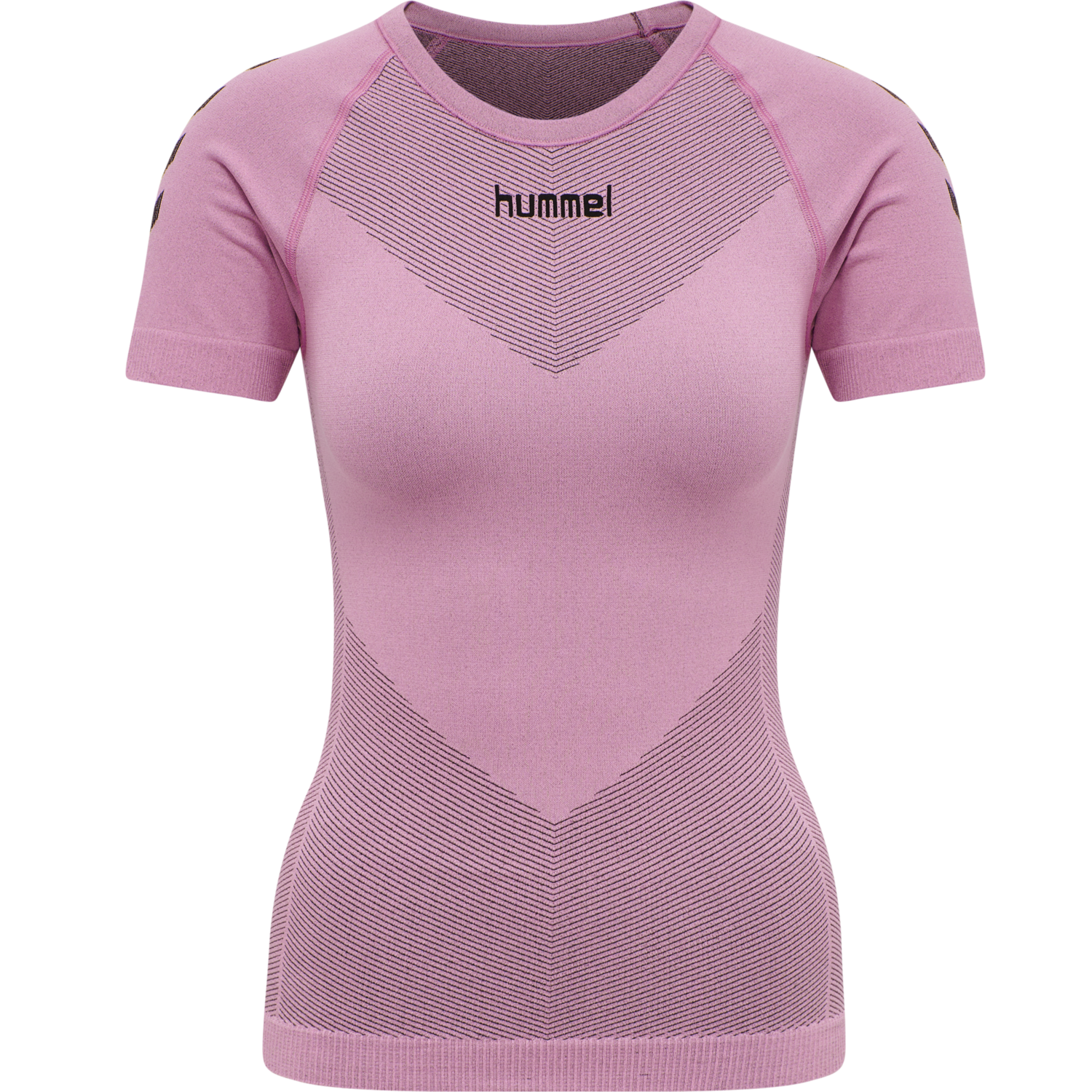 HUMMEL FIRST SEAMLESS JERSEY S/S W, COTTON CANDY, packshot