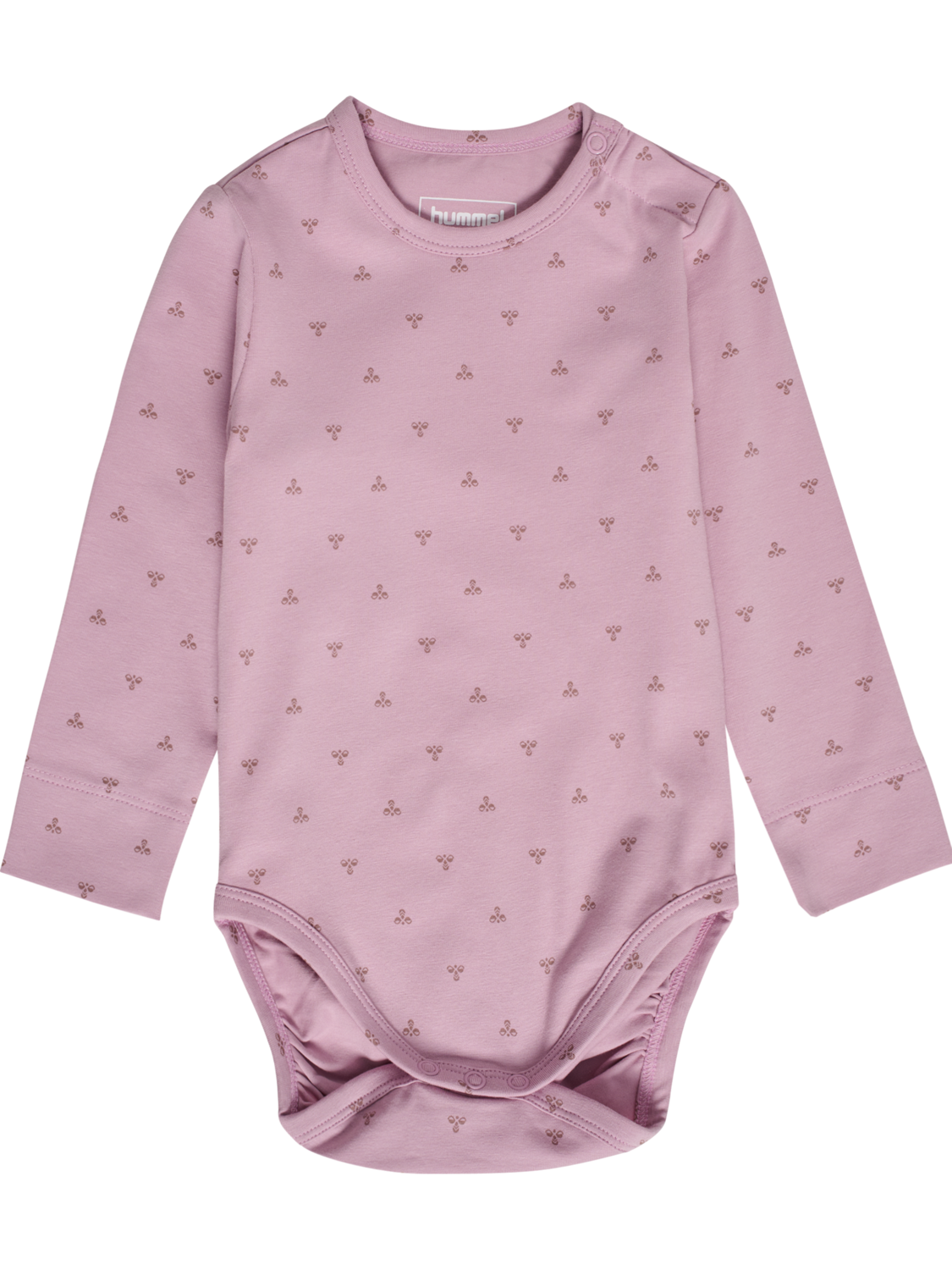 hmlMINI BEE AOP BODY L/S, MAUVE SHADOW, packshot
