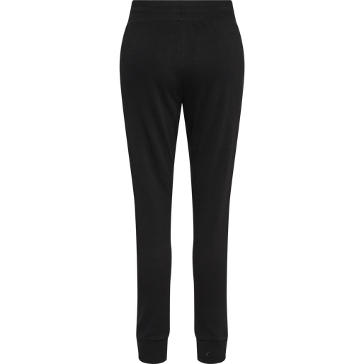 hmlBOOSTER TAPERED WOMAN PANTS, BLACK, packshot