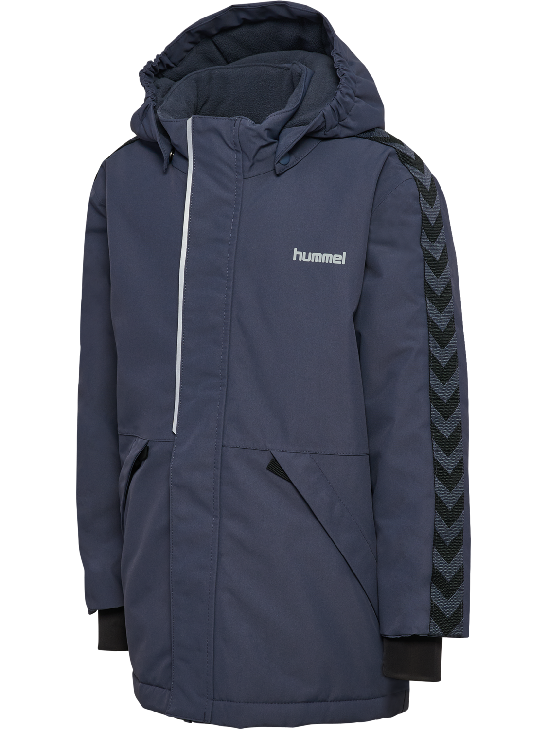 hmlJR CHEVRON SNOW JACKET WP 10K, OMBRE BLUE, packshot