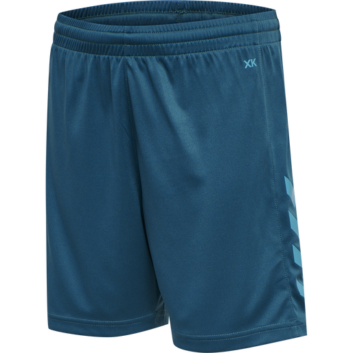 hmlCORE XK POLY SHORTS KIDS, BLUE CORAL, packshot