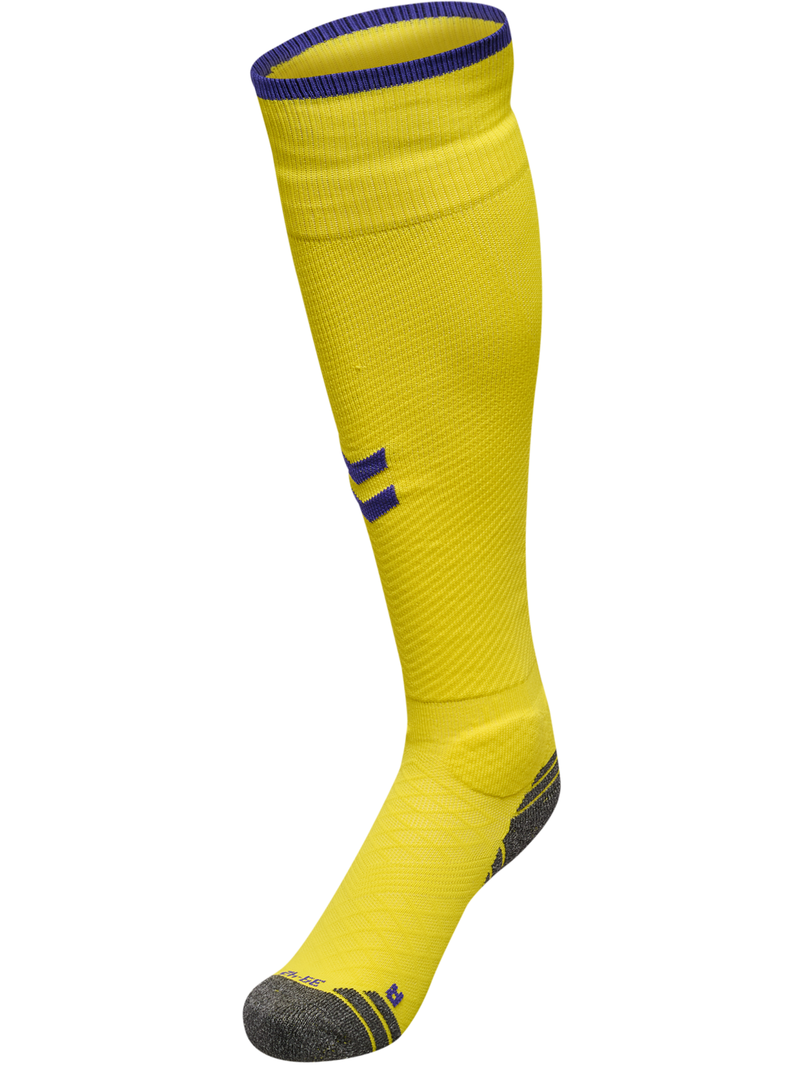 DBU 26 FOOTBALL SOCK, BLAZING YELLOW, packshot