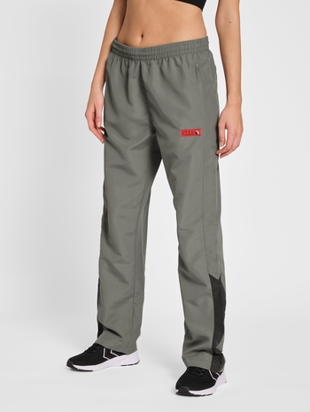 hmlPRO GRID WOVEN PANTS WO, FORGED IRON, model