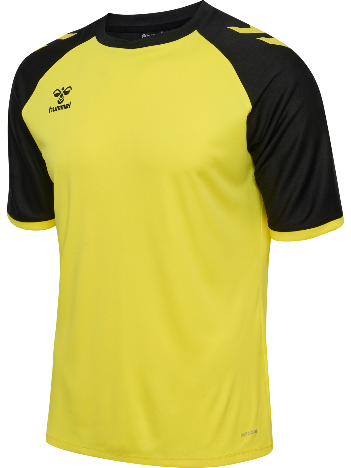 hmlMATCH LEAGUE JERSEY S/S, BLAZING YELLOW/BLACK, packshot