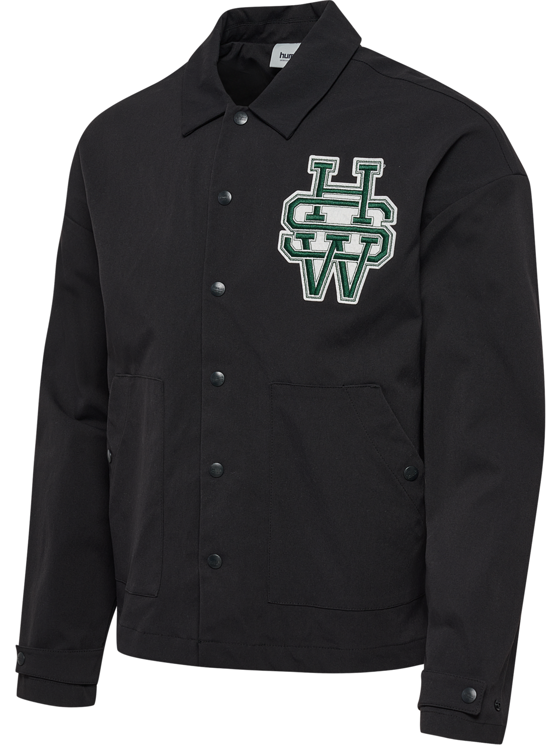 hmlCOACH JACKET HSW, BLACK, packshot