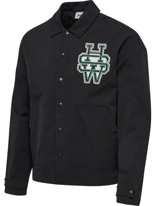 hmlCOACH JACKET HSW, BLACK, packshot