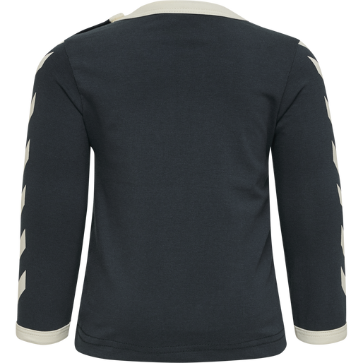 hmlFLIPPER T-SHIRT L/S, BLUE NIGHTS, packshot