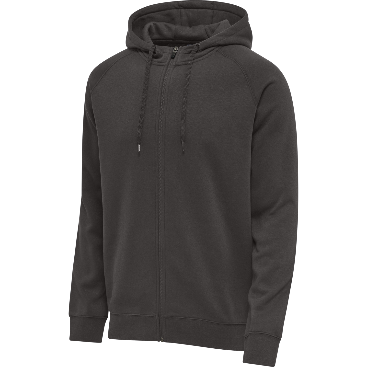 hmlRED CLASSIC ZIP HOODIE, RAVEN, packshot