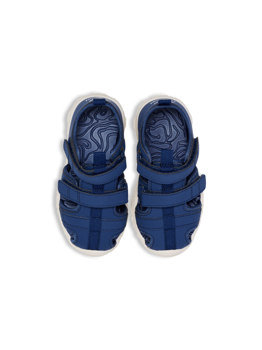 SANDAL VELCRO INFANT, NAVY PEONY, packshot