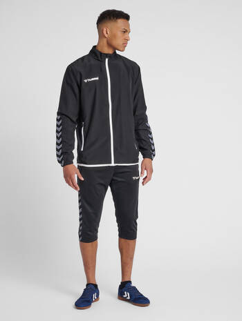 hmlAUTHENTIC MICRO JACKET, BLACK, model