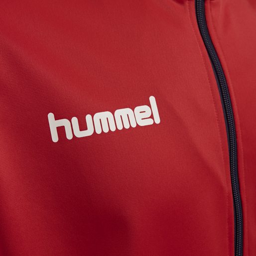 hmlPROMO KIDS POLY SUIT, TRUE RED/MARINE, packshot