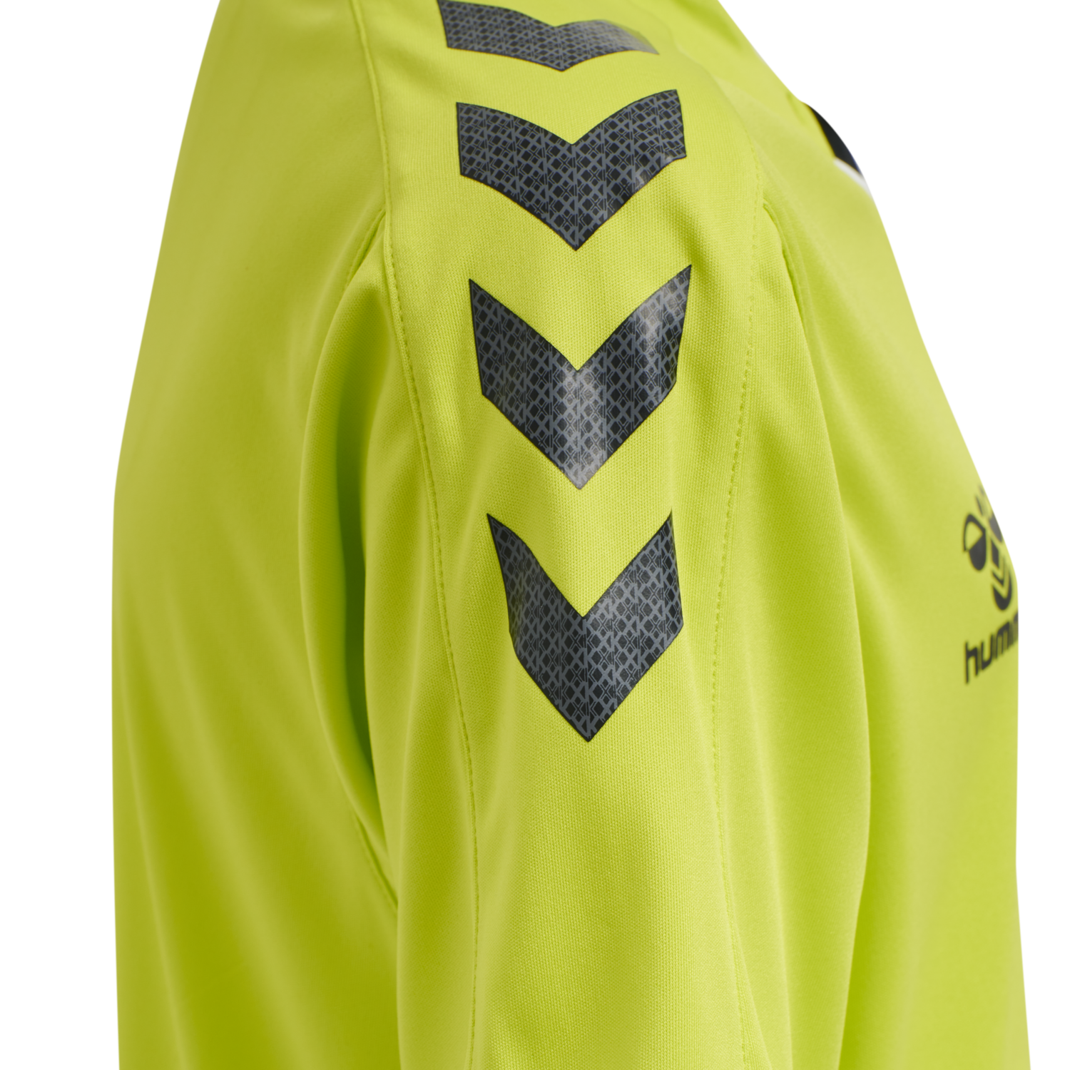 hmlCORE XK POLY JERSEY S/S KIDS, LIME POPSICLE, packshot