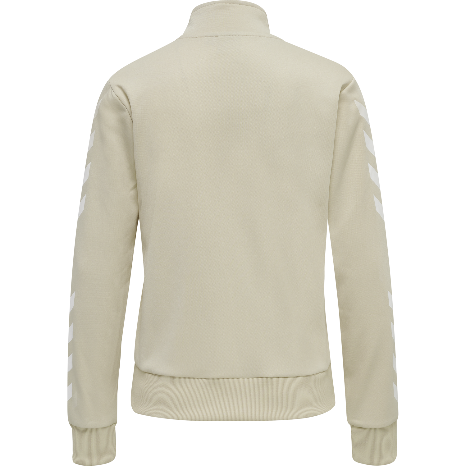 hmlLEGACY POLY WOMAN ZIP JACKET, PUMICE STONE, packshot