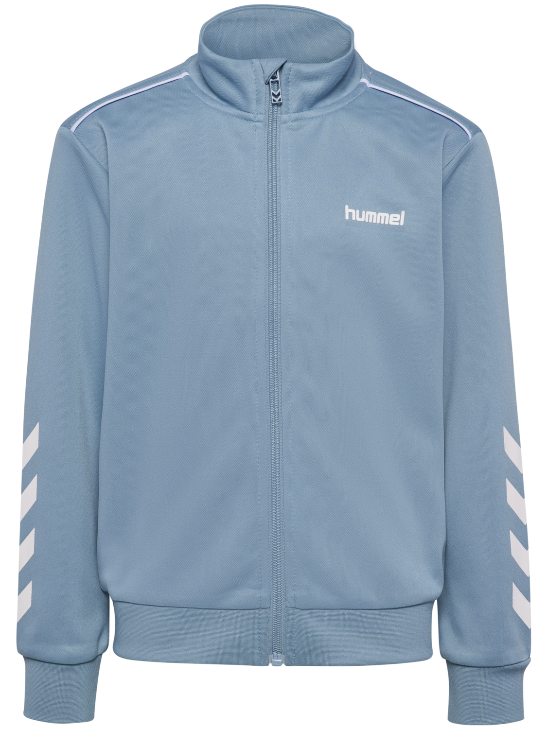 hmlJR TRACKSUIT, FADED DENIM, packshot