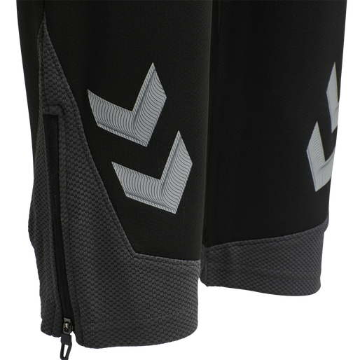 hmlLEAD WOMEN POLY PANTS, BLACK, packshot