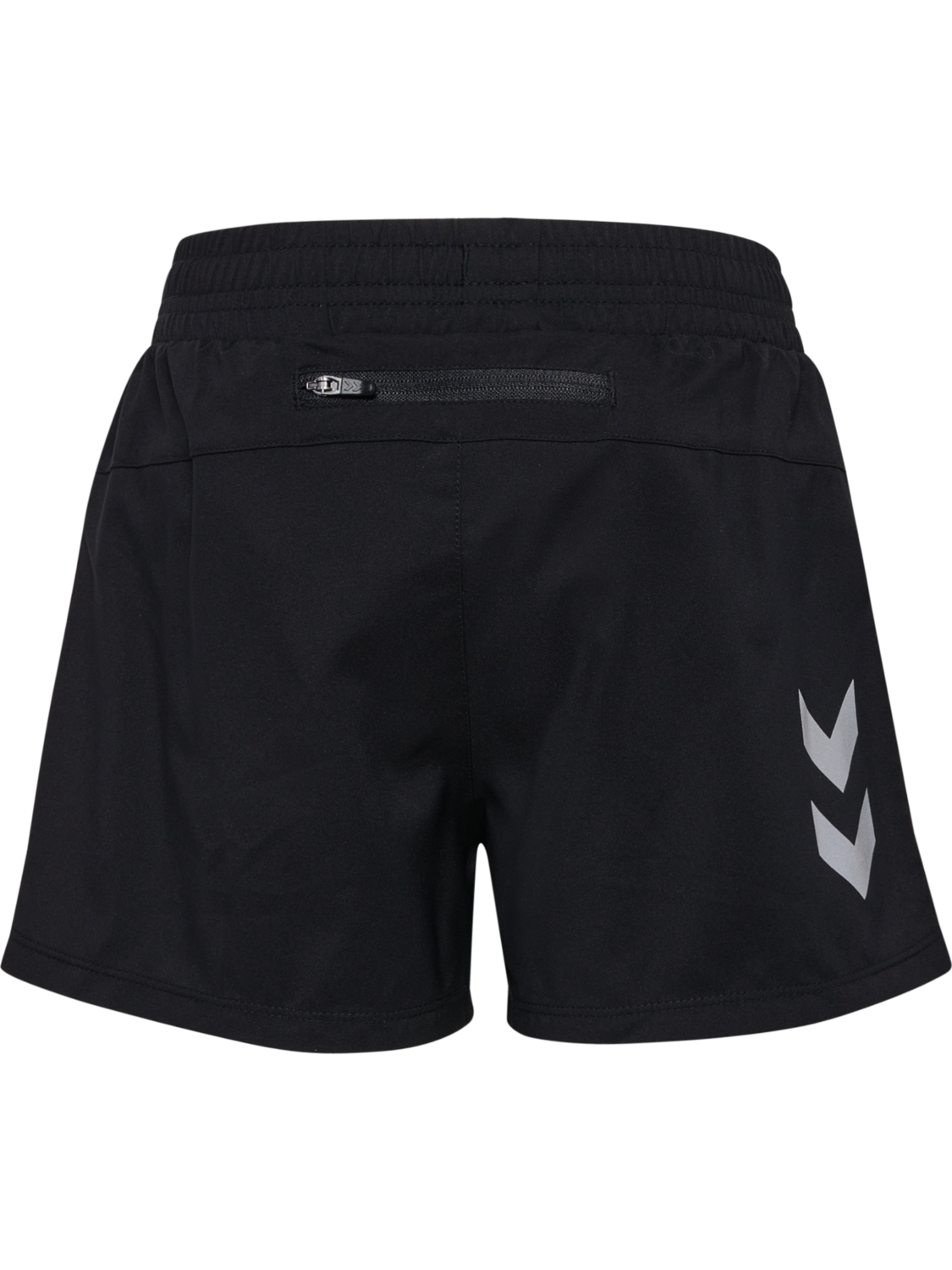 hmlRUN SHORTS KIDS, BLACK, packshot