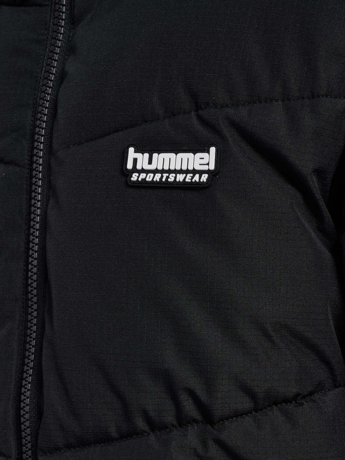 hmlJR PUFFER JACKET, BLACK, packshot