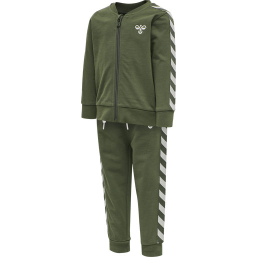 hmlBILLE TRACKSUIT, THYME, packshot