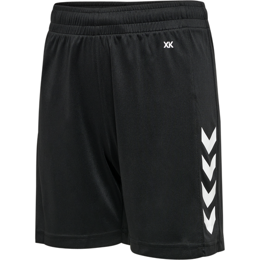 hmlCORE XK POLY SHORTS KIDS, BLACK hmlCORE XK POLY SHORTS KIDS, BLACK, packshot