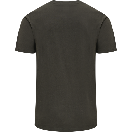 hmlRED BASIC T-SHIRT S/S, RAVEN, packshot