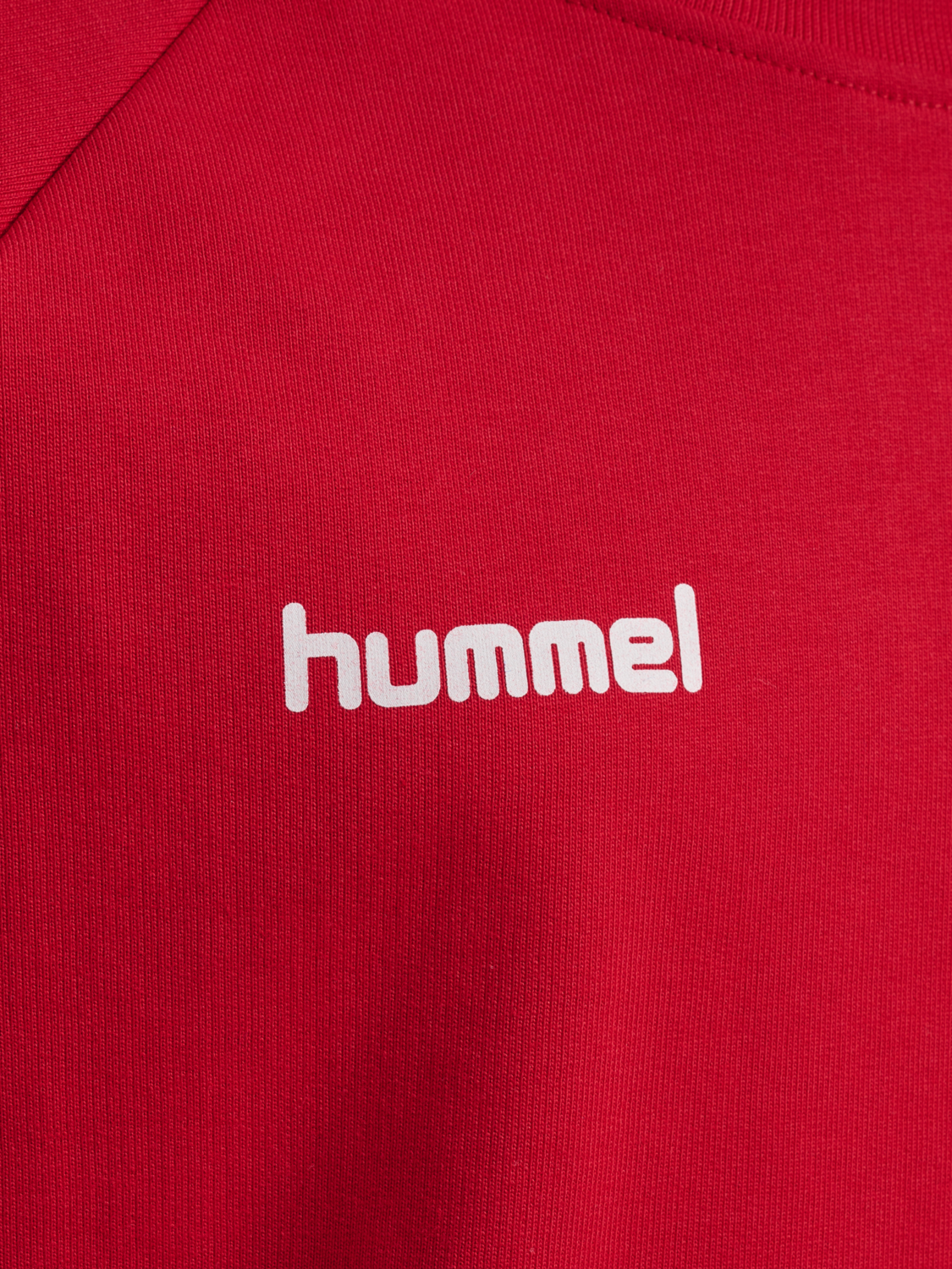 HMLGO KIDS COTTON SWEATSHIRT, TRUE RED, packshot
