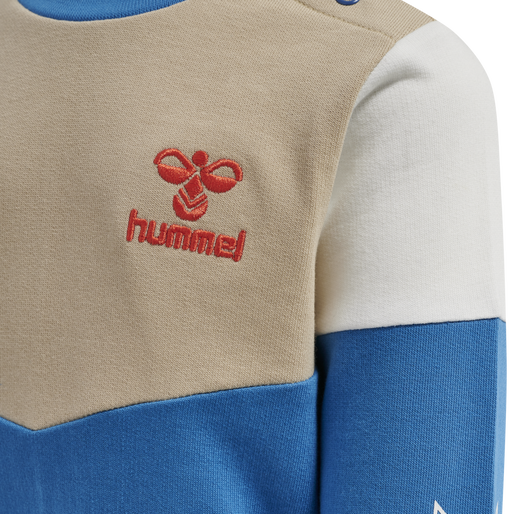 hmlFINN SWEATSHIRT, VALLARTA BLUE, packshot