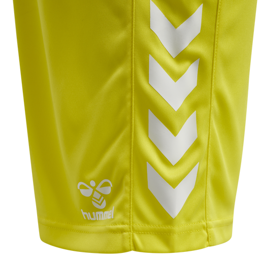 hmlCORE XK POLY SHORTS KIDS, BLAZING YELLOW, packshot