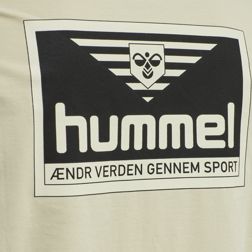 hmlFERIE T-SHIRT, PELICAN, packshot