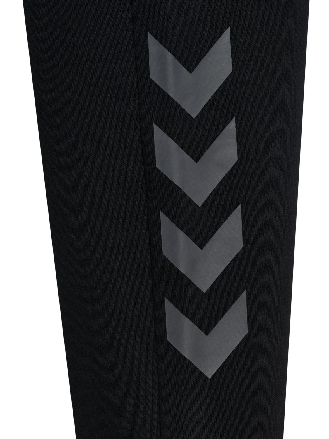 hmlKEEPER CHEVRON W WIDE SWEATPANT, BLACK, packshot