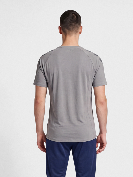 hmlCIMA 2.0 JERSEY S/S, ALLOY MELANGE, model
