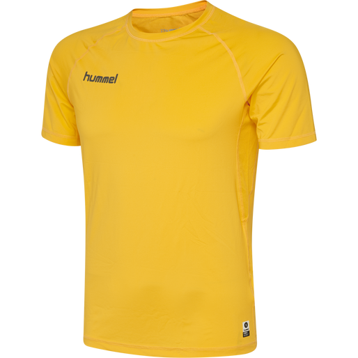 HML FIRST PERFORMANCE JERSEY S/S, SPORTS YELLOW, packshot