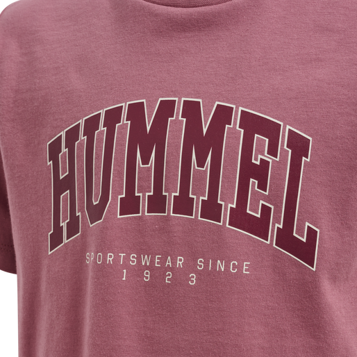 hmlFAST T-SHIRT S/S, MESA ROSE, packshot