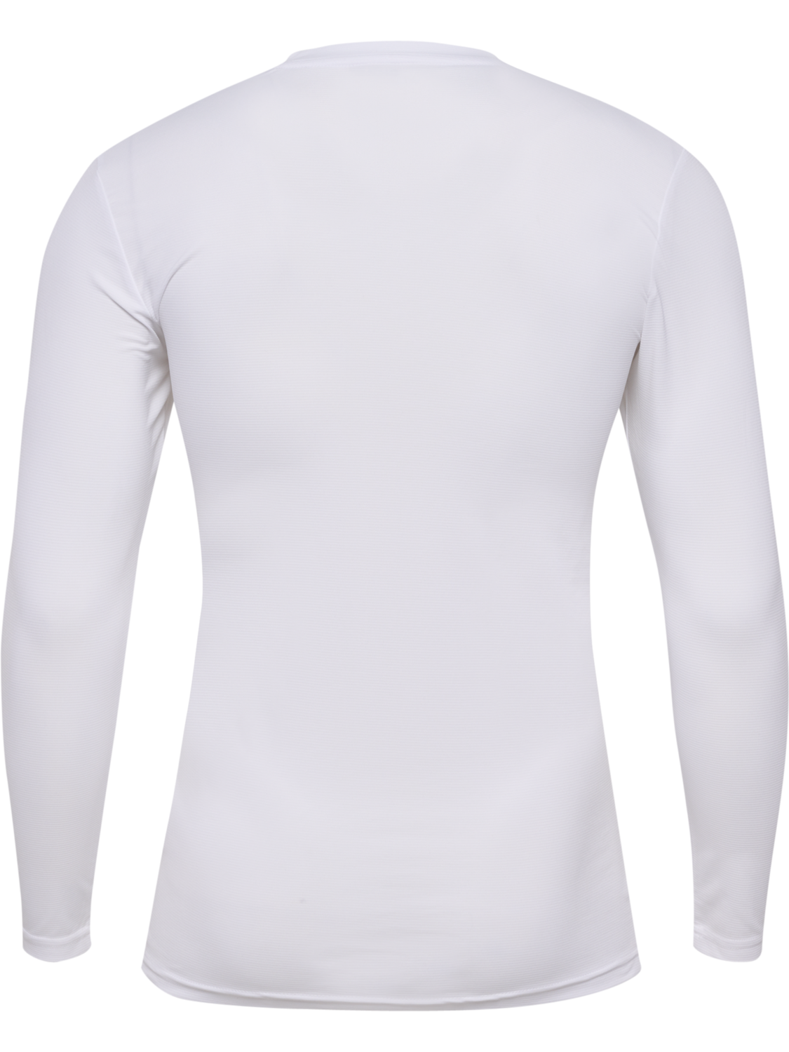 hmlBL ESSENTIAL TEE L/S, WHITE, packshot