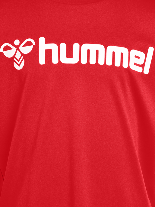 hmlLOGO JERSEY S/S KIDS, TRUE RED hmlLOGO JERSEY S/S KIDS, TRUE RED, packshot