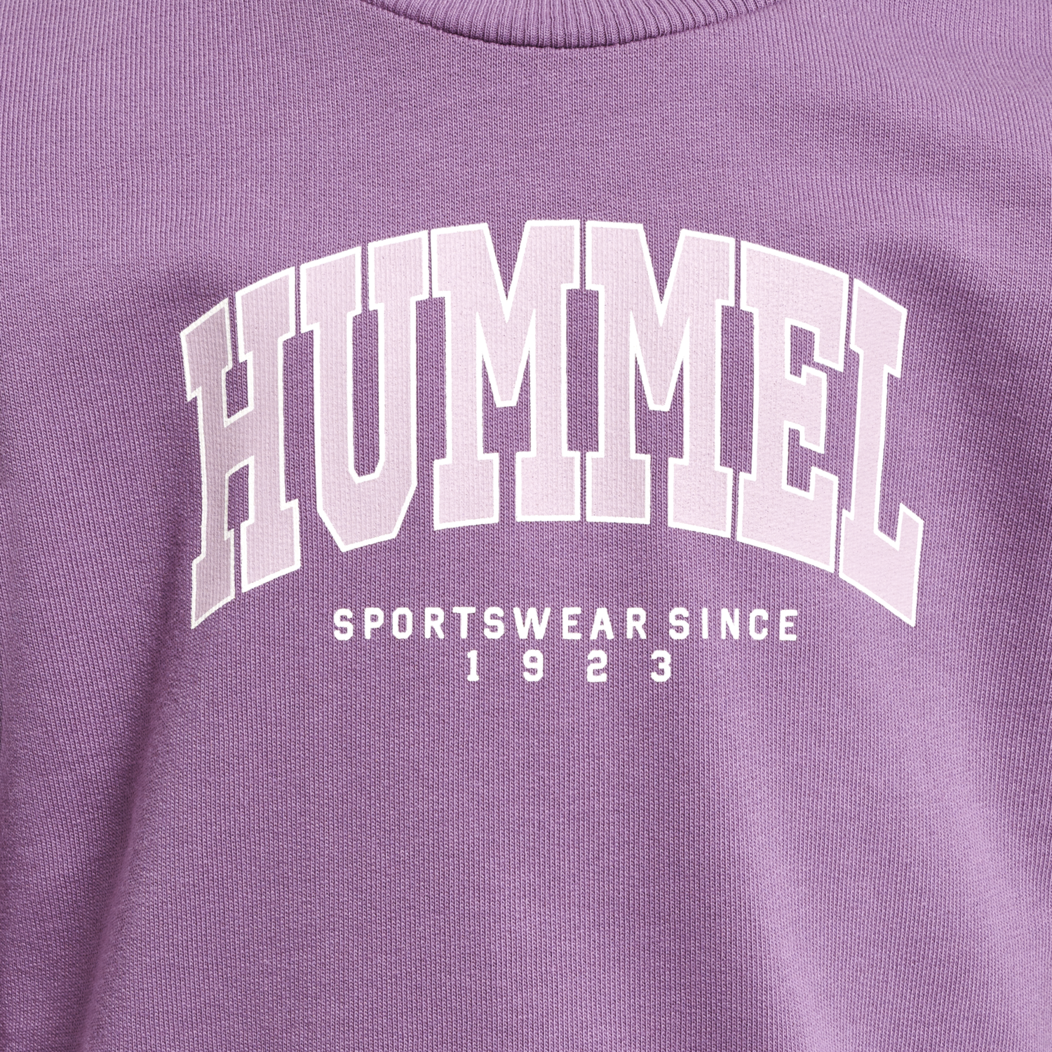hmlFAST LIME SWEATSHIRT, ARGYLE PURPLE, packshot