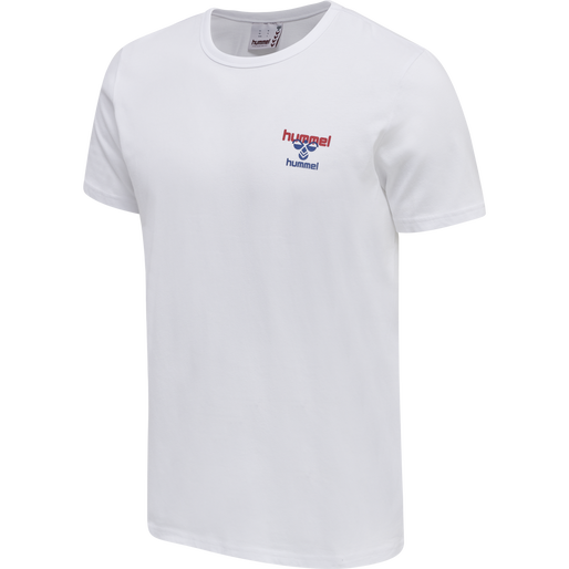 hmlIC DAYTON T-SHIRT, WHITE, packshot