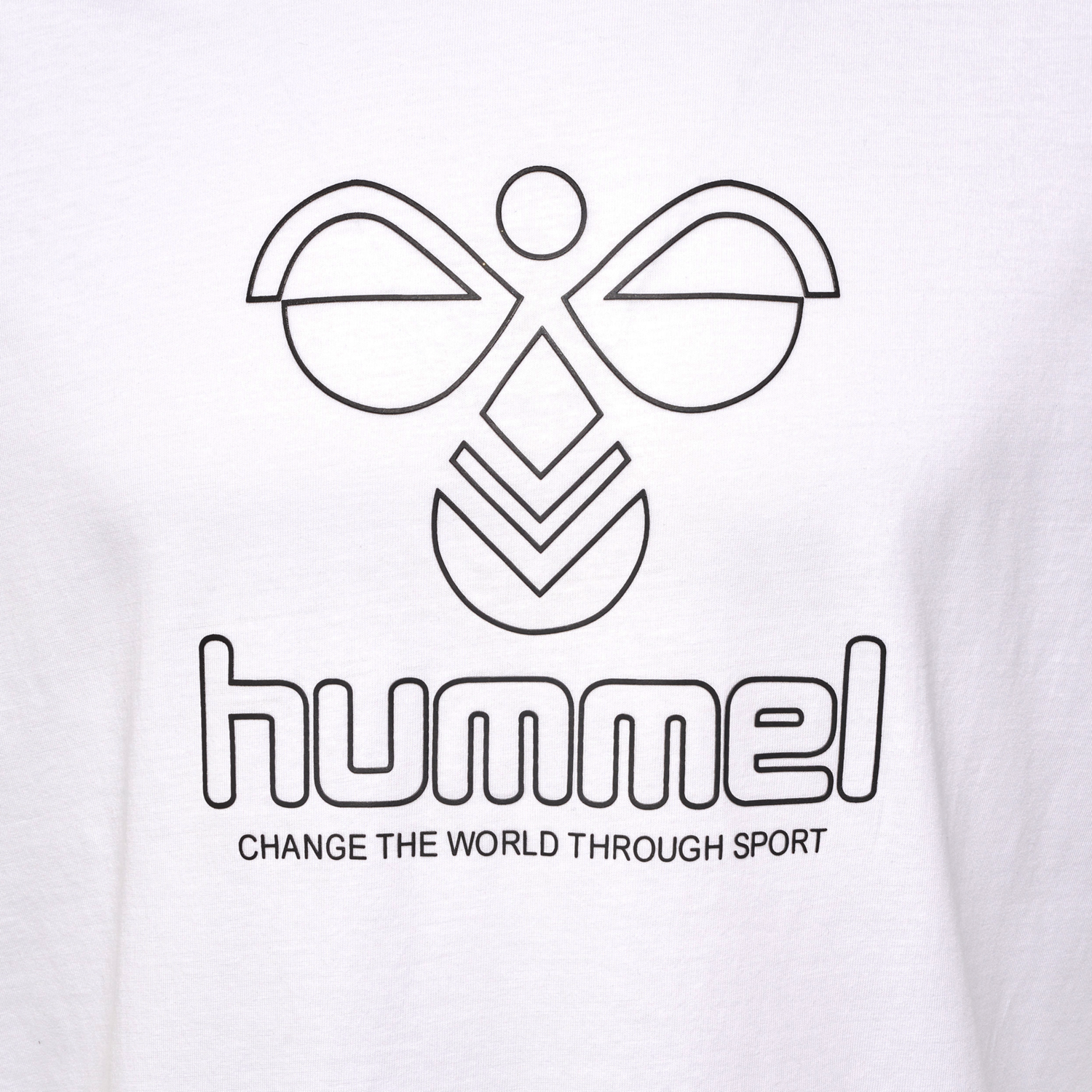 hmlICONS GRAPHIC T-SHIRT, WHITE, packshot