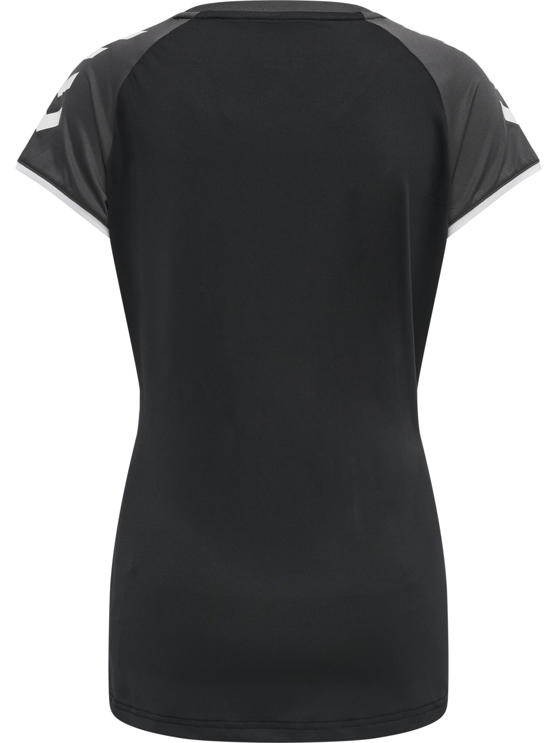 hmlCORE VOLLEY STRETCH TEE WO, BLACK, packshot