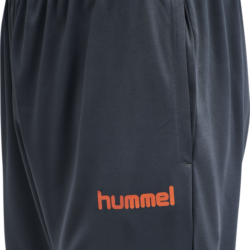 hmlPROMO POLY HOODIE, OMBRE BLUE/NASTURIUM, packshot
