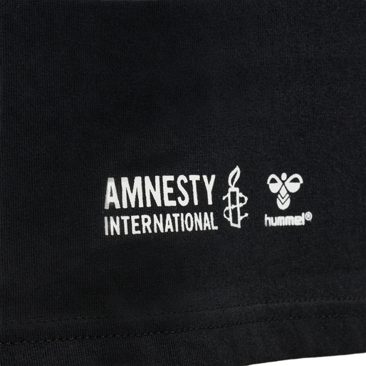 hmlAMNESTY T-SHIRT L/S, BLACK, packshot