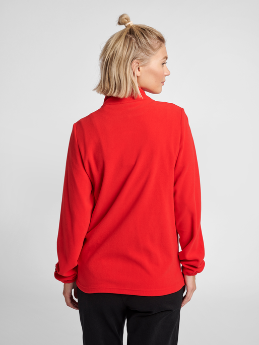 hmlNORTH FULL ZIP FLEECE JACKET WOMAN, 3062, model