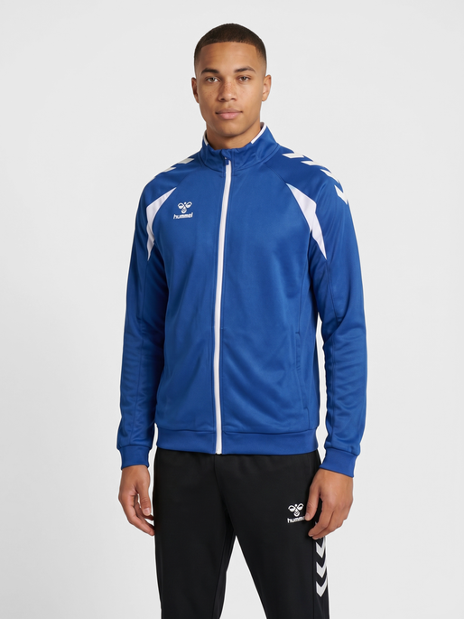 hmlCORE 2.0 TRACK ZIP JACKET, TRUE BLUE/WHITE, model
