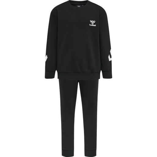 hmlVENTI TRACKSUIT, BLACK, packshot