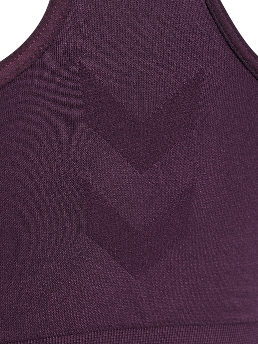 hmlTIF SEAMLESS SPORTS TOP, PLUM PERFECT hmlTIF SEAMLESS SPORTS TOP, PLUM PERFECT, packshot