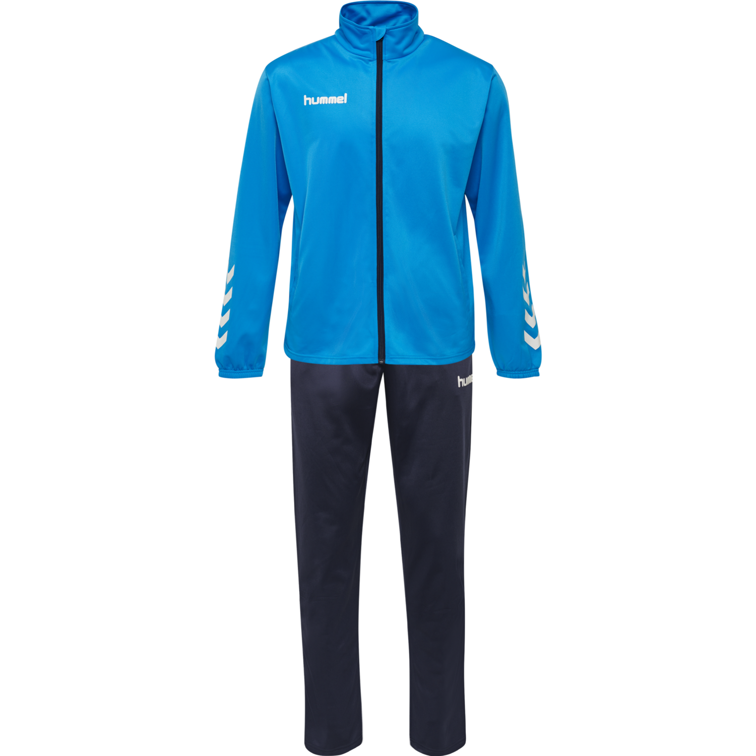 hmlPROMO KIDS POLY SUIT, DIVA BLUE/MARINE, packshot