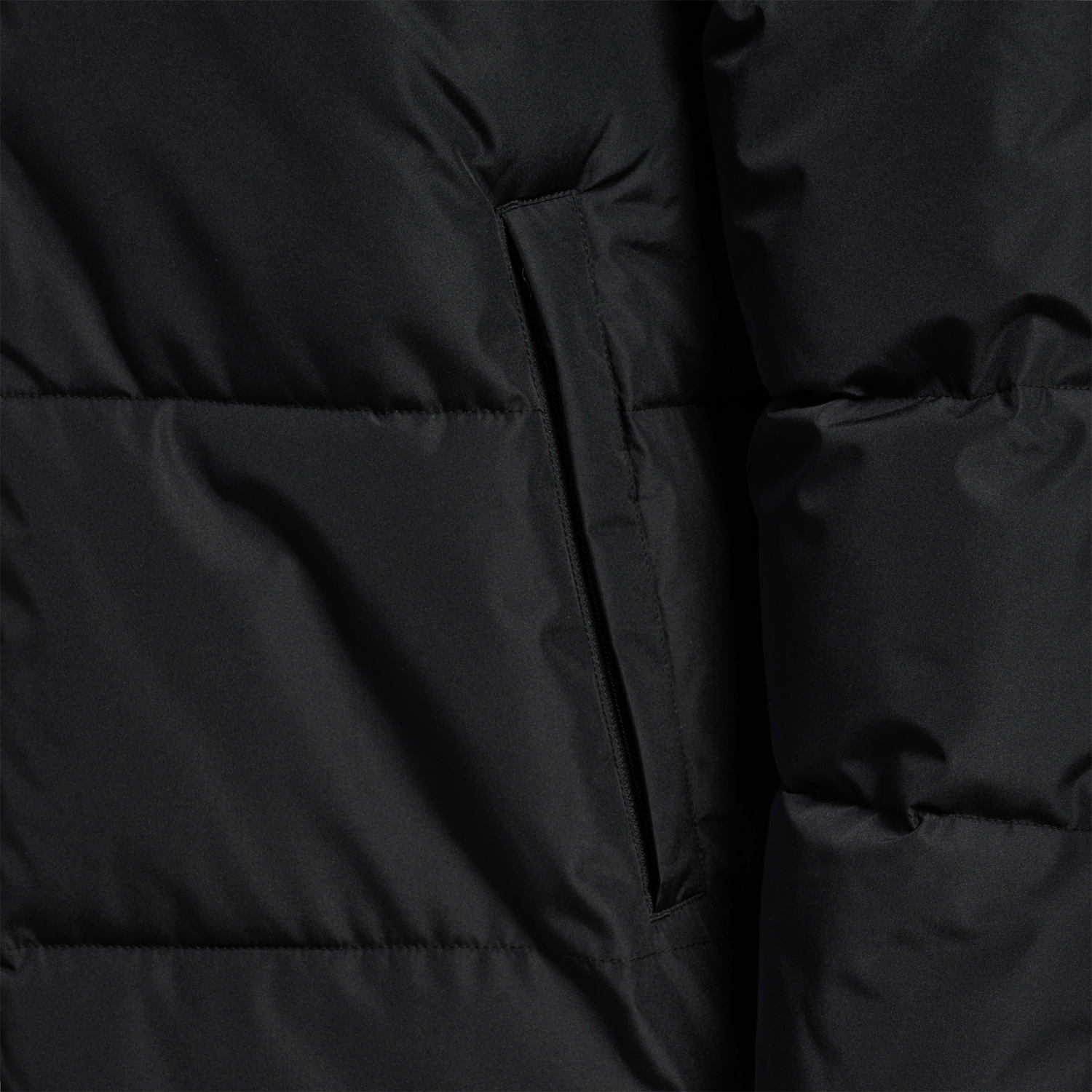 hmlLGC ROBERT LONG PUFF COAT, BLACK, packshot