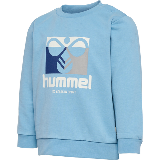 hmlLIME SWEATSHIRT, DUSK BLUE, packshot