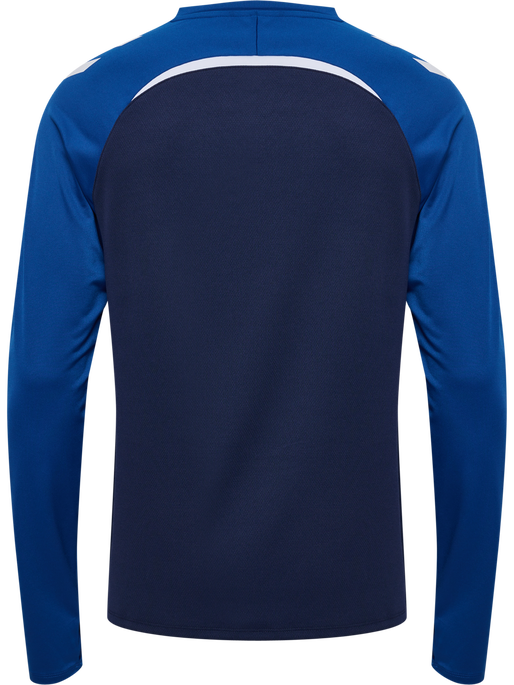 hmlLEAD 2.0 CREW SWEAT, MARINE/TRUE BLUE, packshot